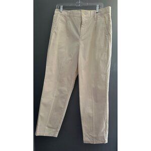 J.Crew Womens Size 29 White Slouchy Boyfriend Chino Pants Work Officecore Chic